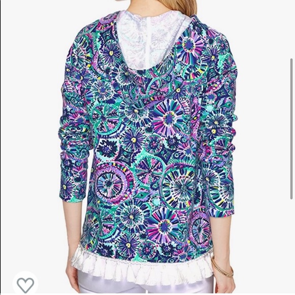 Lilly Pulitzer UPF 50+ Harmon Hoodie - Picture 5 of 14